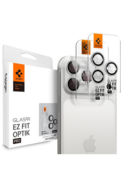 Spigen Optik.tR EZ Fit Pro Γυαλί Κάμερας (σετ 2 τεμαχίων) για iPhone 17 Pro M...