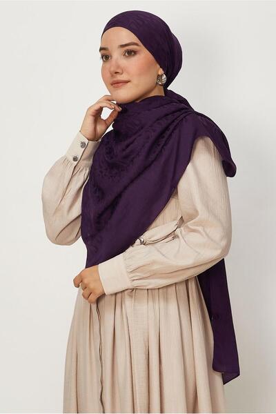 Alvina Aerobin Jacquard Shawl 8662