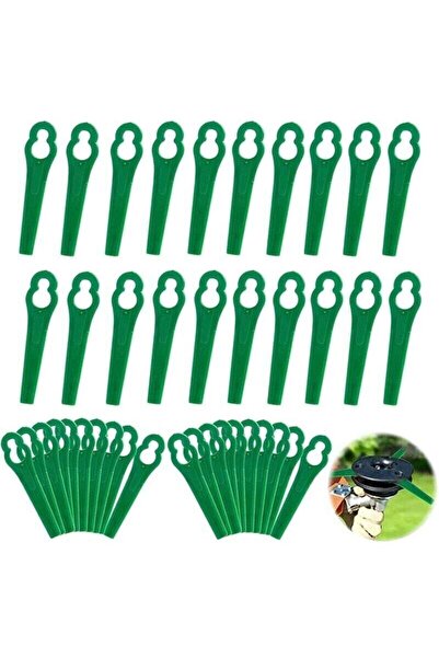 STARSTAR 100 plastic blades for mowers, trimmers & cordless brush cutters (L8...