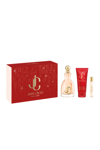 Jimmy Choo I WANT CHOO EDP 100 ML + I WANT CHOO EDP 7,5 ML + BODY LOTION 100 ML