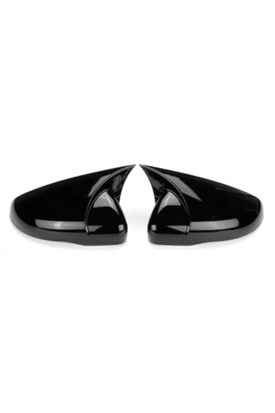 RADUS Set de 2 capace de oglindă stil Batman compatibile cu Volkswagen VW GOL...