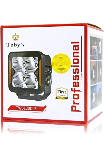 Toby's Pods 4in1 Toby's New TW0120D 3" LED Projector Headlight 3 inches 20W W...