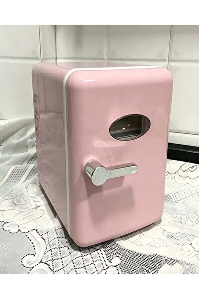 ET-LIFE Mini Fridge, 4L Refrigerator, Compact and Portable Cold Room, Low Noi...