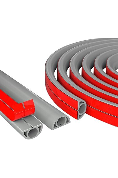 Cosiesnest 1M Half Round Cable Cover, Cable Trunking, Self-Adhesive Wire Cove...