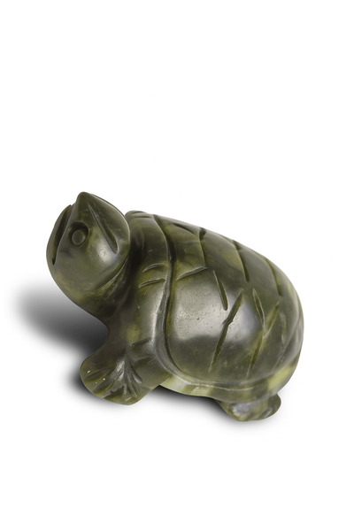 craftmystic Guardian of Balance – Serpentine Jade Turtle for vitality and inn...