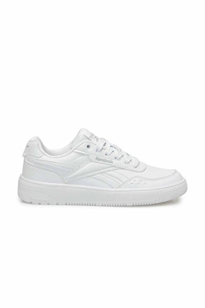 Reebok حذاء رياضي نسائي أبيض اللون، حذاء رياضي يومي برباط، حذاء كاجوال مريح ب...