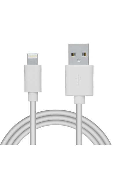 Spacer Cablu Lightning 1-8m alb USB-A 2,1 A