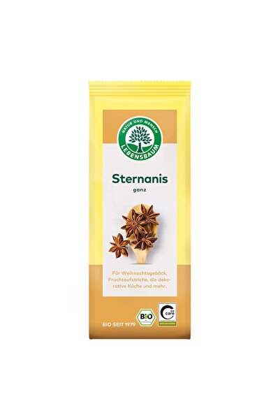 Lebensbaum Anason stelat organic întreg, 10 bucăți