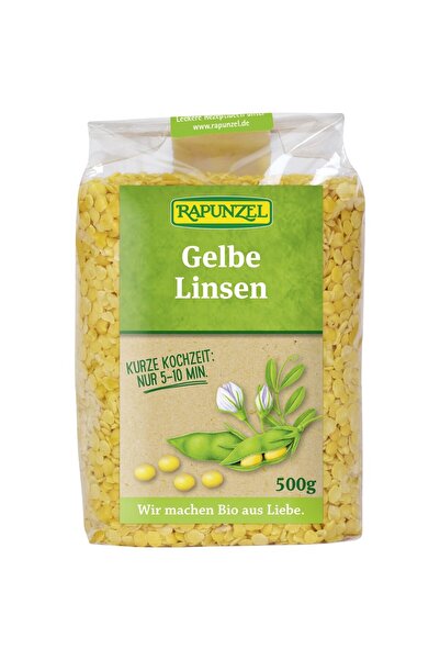 Rapunzel Linte galbenă organică, 500g