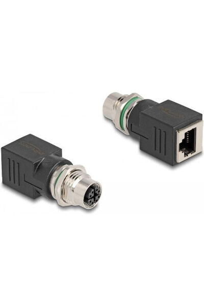 DELOCK 60064 Μετατροπέας θηλυκό σε θηλυκό Ethernet Χρυσός