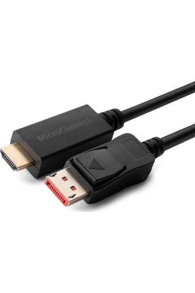 MicroConnect Καλώδιο DisplayPort αρσενικό - HDMI αρσενικό 5μ Μαύρο (MC-DP-HDM...