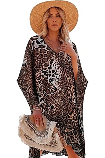Moss Rose Women's Beach Cover up Swimsuit Kimono Cardigan with Bohemian Flora...
