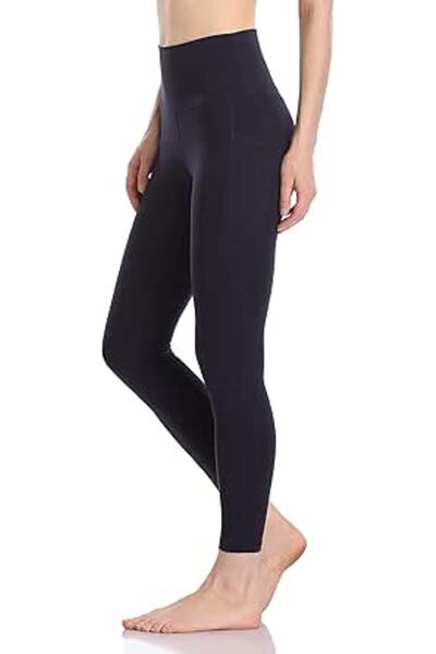 GENERAL Colorfulkoala Women's Leggings 7/8 with Pockets High Waisted Tummy Co...
