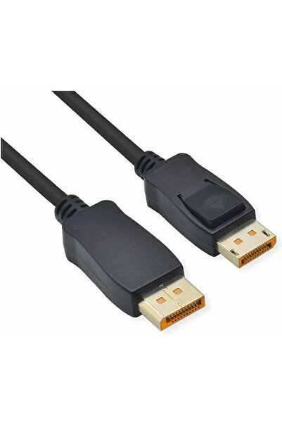 Roline Καλώδιο DisplayPort 1μ Αρσενικό σε Αρσενικό Μαύρο
