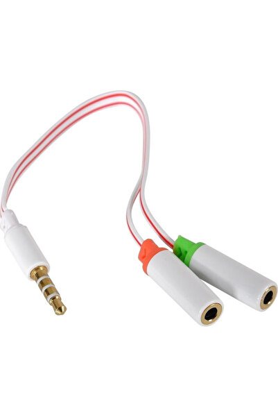 Sandberg Μετατροπέας 3.5mm αρσενικό σε 3.5mm 2x θηλυκό Λευκό 1 τεμάχιο 508-59