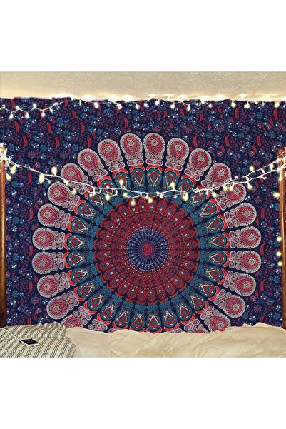 Bless International Indian Hippie Bohemian Psychedelic Peacock Mandala Wall H...