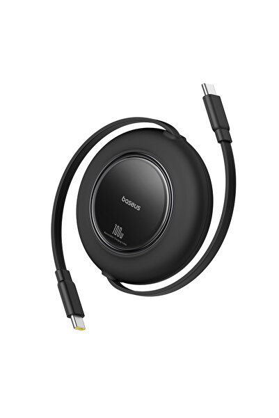 Baseus Free2Pull Ανασυρόμενο Καλώδιο USB-C σε USB-C 100W 2μ Μαύρο