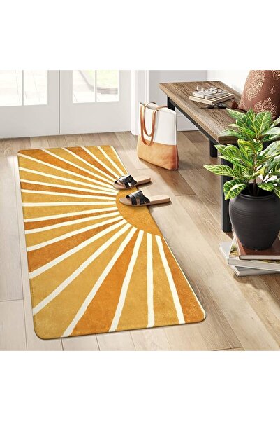 GENERAL Lahome Moroccan Area Rug - 2’x3’Washable Small Entryway Accent Distre...