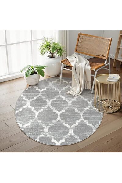 GENERAL Lahome Moroccan Area Rug - 2’x3’Washable Small Entryway Accent Distre...