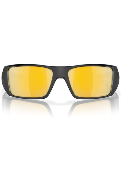 Oakley Youth نظارات شمسية مستطيلة الشكل من أوكلاي للرجال طراز Oo9231 Heliostat