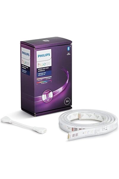 Philips Hue شريط إضاءة LED ذكي بتقنية البلوتوث بلس V4 APR طقم أساسي 2 متر أبي...
