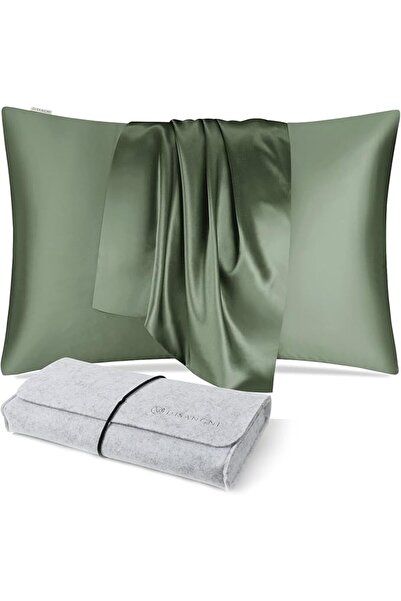 DISANGNI 100% Natural Mulberry Silk Pillow case for Hair and Skin with Hidden...