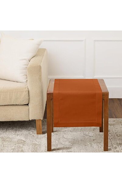 Solino Home Cotton Linen Hemstitch Table Runner – 14 x 36 Inch White Table Ru...