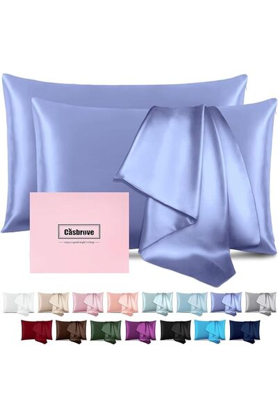 GENERAL Silk Pillowcase for Hair and Skin Mulberry Silk Pillowcase Soft Breat...