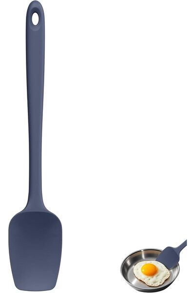 U-Taste 315℃ High Heat Silicone Spoon Spatula (29cm, Midnight Blue) | Extra L...
