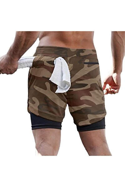 Dress Cici Gym Shorts for Men, Men's Activewear Running Shorts, Drawstring Gy...