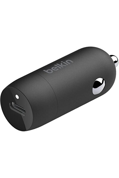 Belkin BoostCharge 30W Fast Car Charger, Compact Design with USB-C Power Deli...