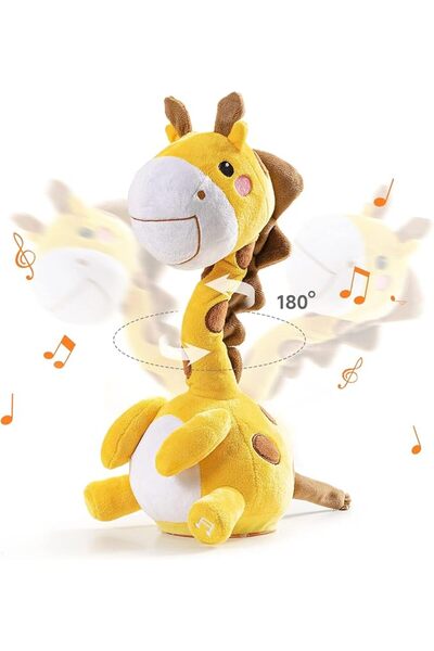 TUMAMA KIDS TUMAMA Dancing Talking Giraffe Toy, Mimicking Twisting Electronic...