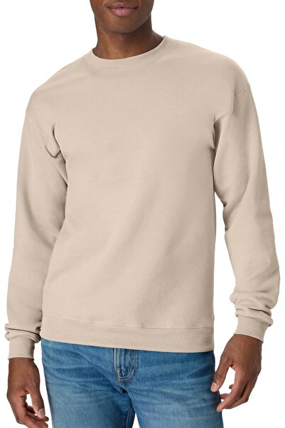HANES Men's Ecosmart Fleece Sweatshirt, Cotton-blend Pullover, Crewneck Sweat...