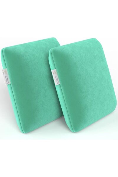 MY ARMOR Memory Foam Square Cushion for Back Pain Relief | for Car, Sofa/Diwa...