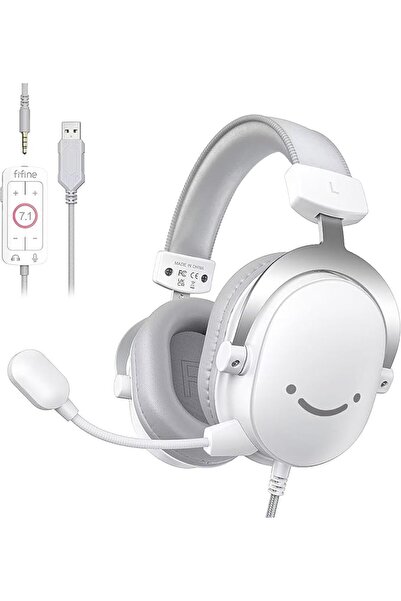Fifine H9 Wired Gaming Headset with Microphone, 3.5mm and USB Connectivity | ...