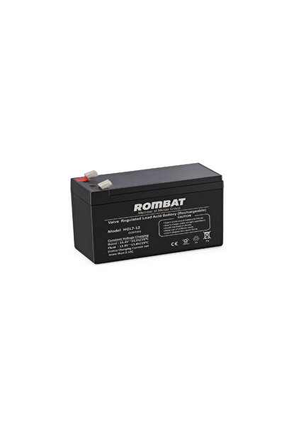 Rombat HGL12-7 12V 7Ah Σφραγισμένη μπαταρία μολύβδου-οξέος για UPS, με ακροδέ...