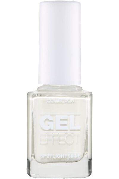 Generic Brand Collection Spotlight shine gel effect nail polish - White out