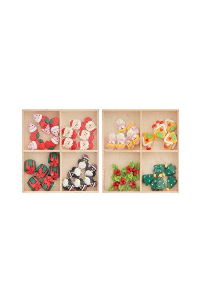 MC Micostore Figurine decor Craciun 24 pcs Grafix
