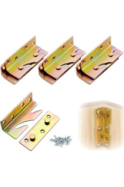STARSTAR 4-piece bed connector boasts load-bearing capacity includes corner c...