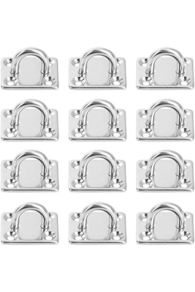 STARSTAR 12 M5 Stainless Steel Hanging Plates - Square Mounting Hooks for Han...