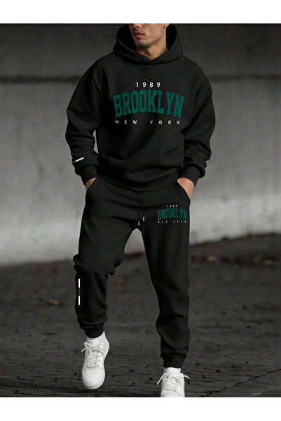 PAVRO Sweatshirt Tracksuit Set Oversize Shaped Comfortable Fit Quality Fabric...