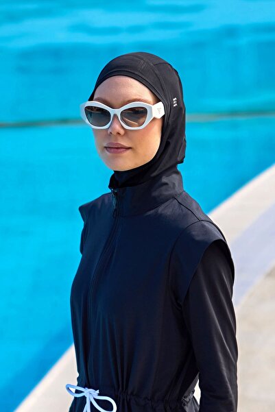 Marina حذاء رياضي أسود بون B2601-3 (مع شعار أبيض)