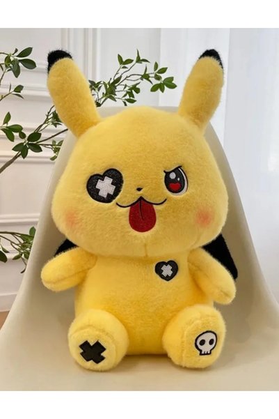 Heribom 50 Cm Çatlak Pikachu Peluş Oyuncak