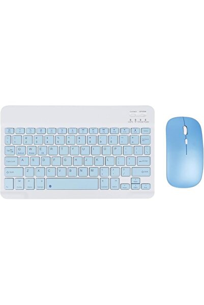 GENERAL Arabic & English Bluetooth Keyboard and Mouse Combo, Ultra Slim Recha...