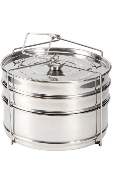 STARSTAR Three-tier stackable stainless steel steamer - healthy