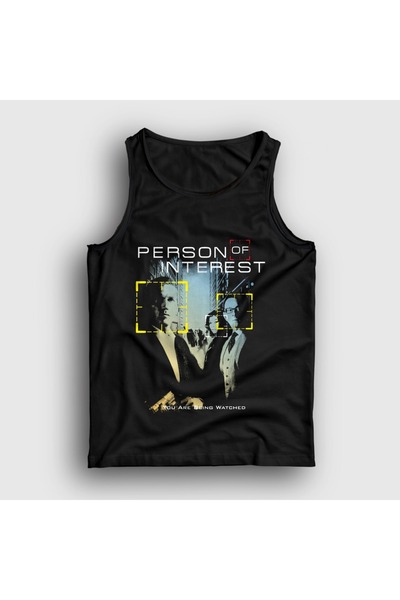 Presmono ملصق أسود للجنسين من نوع Person Of Interest Atlet 620602tt