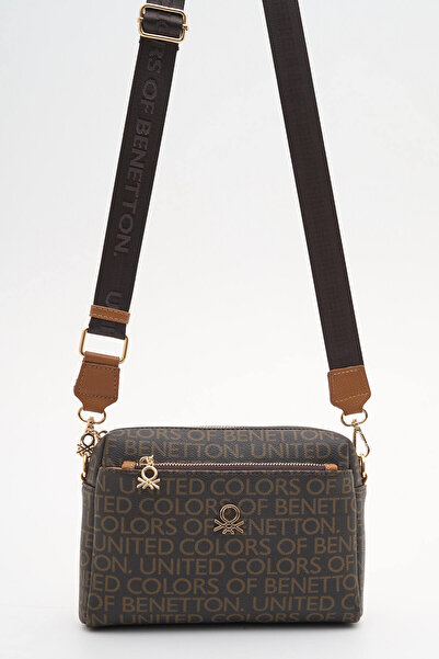 United Colors of Benetton Benetton Women's Crossbody Bag Brown-Tan Bnt1891