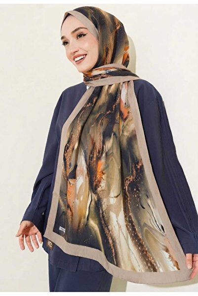 İSTANBULSTYLEMODA Patterned Bamboo Cashmere Shawl