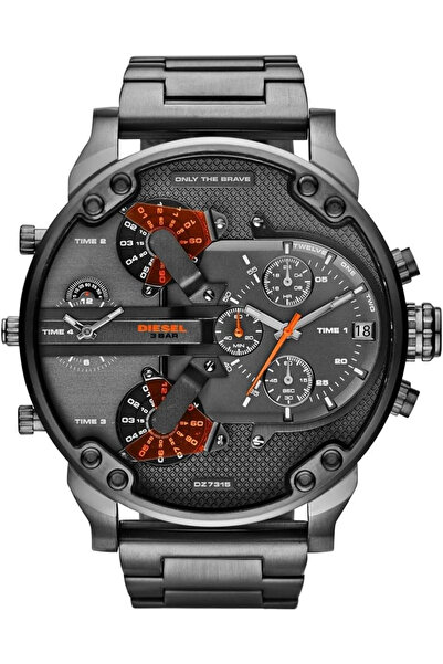 Diesel Time Mr. Daddy 2.0 Chronograph Quartz Stainless Steel Wristwatch DZ7315
