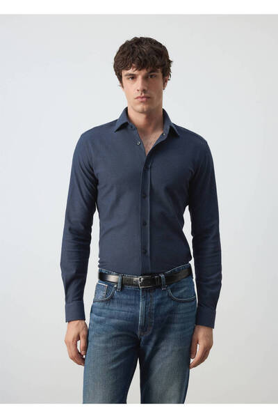 MANGO Man %100 pamuklu slim fit gömlek
